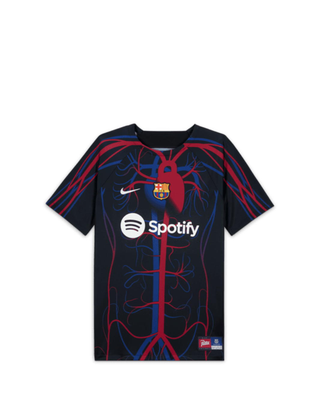 Camisa Barcelona Pré-Jogo 2023/24 Nike x Patta Torcedor Masculina