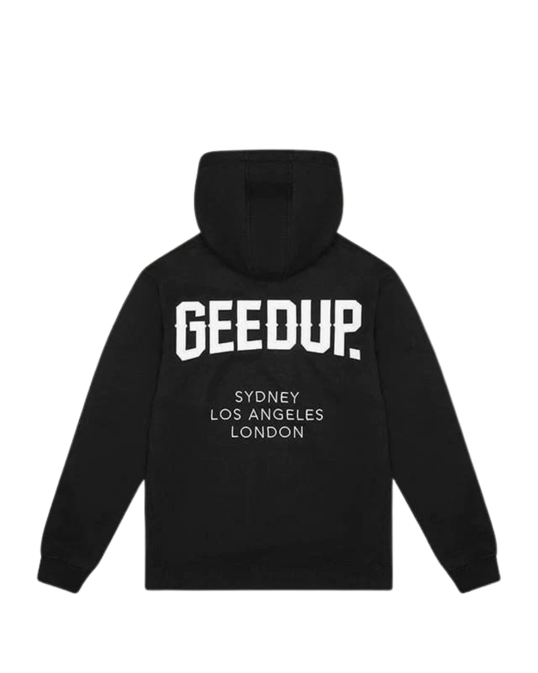 Geedup Cities Core Logo Hoodie "Core Black" - Spring Del 1/23