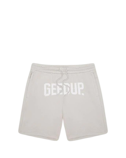 Geedup Cities Core Logo Shorts "Neutral Grey" - Spring Del. 1/23