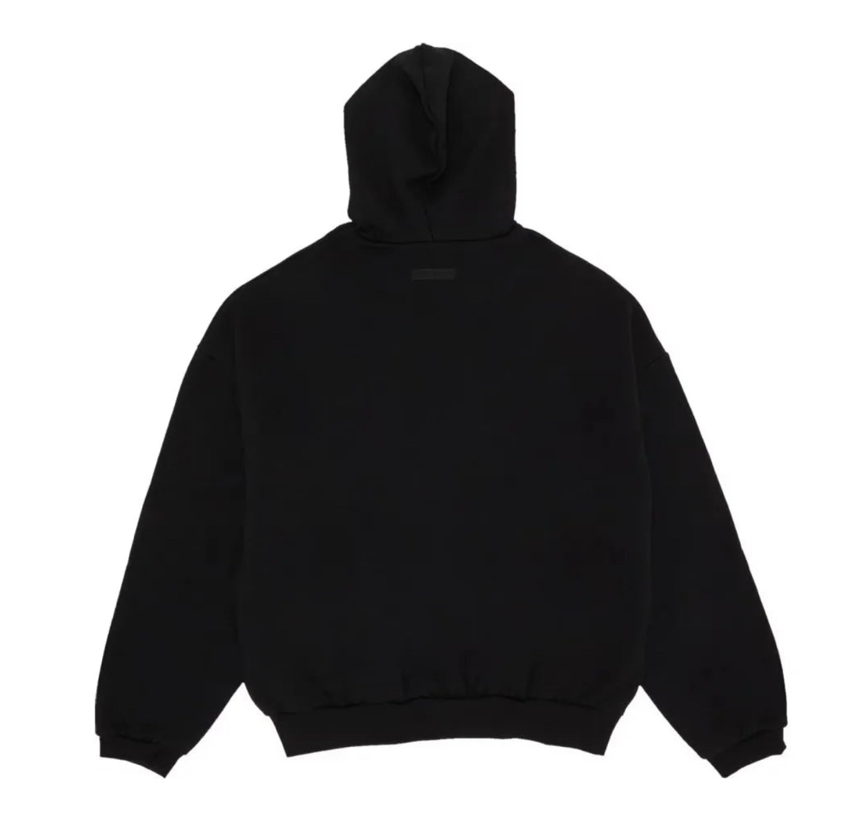 Fear of God Essentials Plain Hoodie “Jet Black”