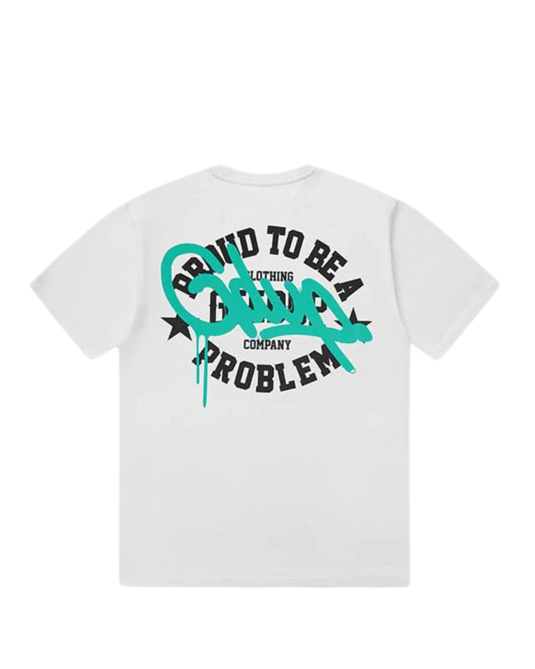 Geedup Proud to be a Problem Tee “Aqua”