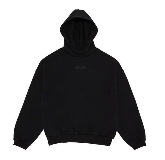 Fear of God Essentials Plain Hoodie “Jet Black”