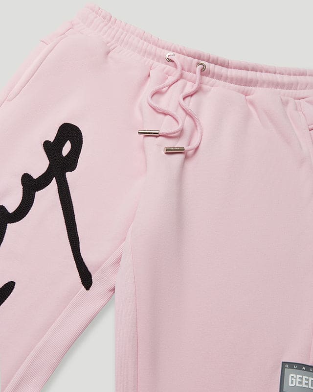 Geedup Signature Logo Trackpants “Pink”