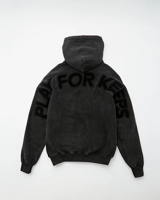 Geedup PFK Hoodie “Vintage Washed Black”