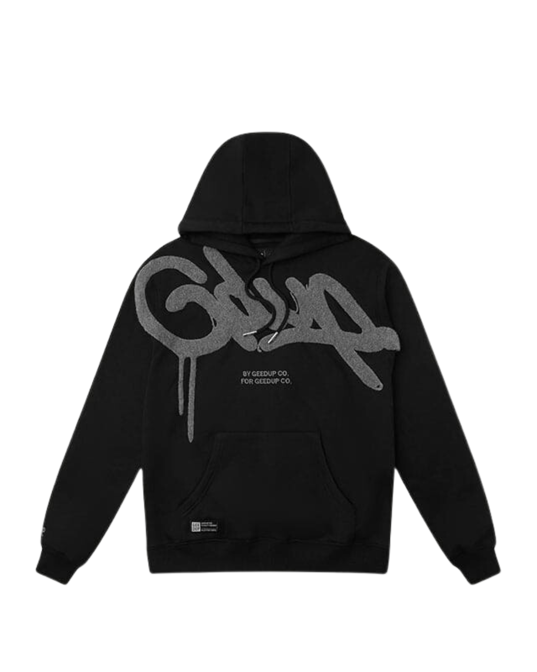 Geedup Handstyle Hoodie “Grey/Black” Autumn 04/24