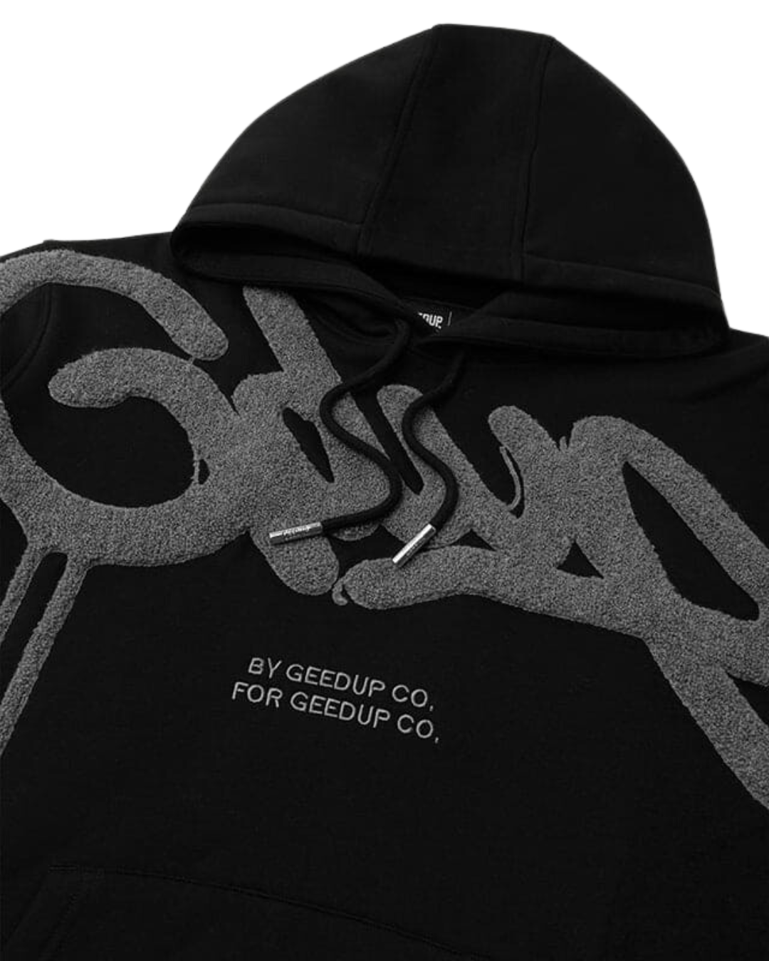 Geedup Handstyle Hoodie “Grey/Black” Autumn 04/24