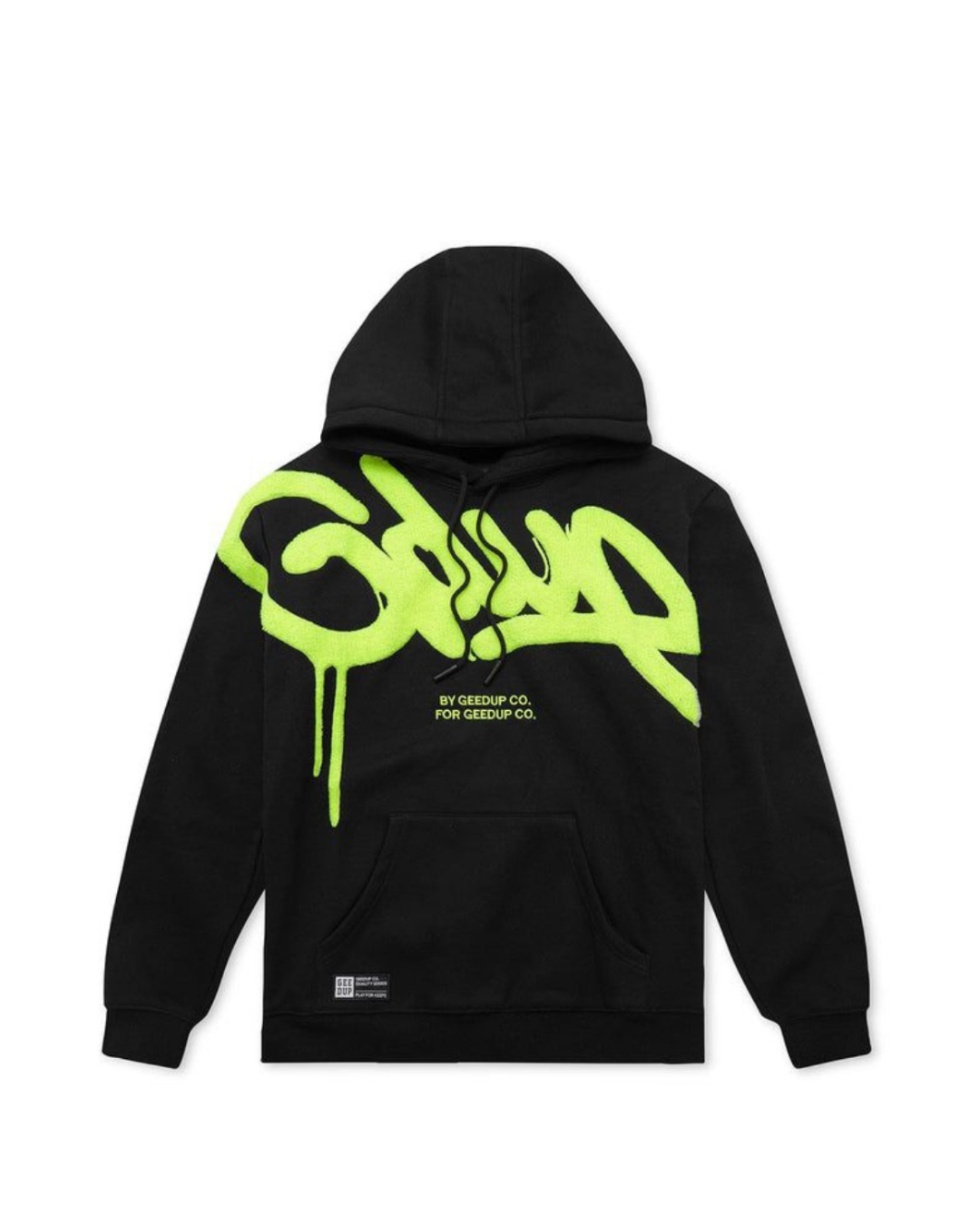 Geedup Handstyle Hoodie “Fluro Yellow”