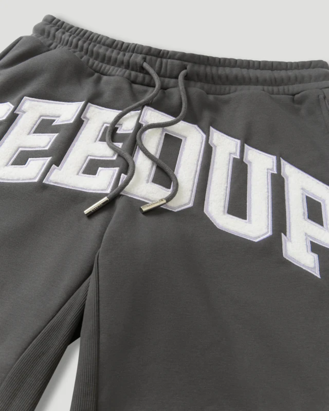 Geedup Team Logo Shorts "Asphalt Grey/White" Spring Del. 3/23