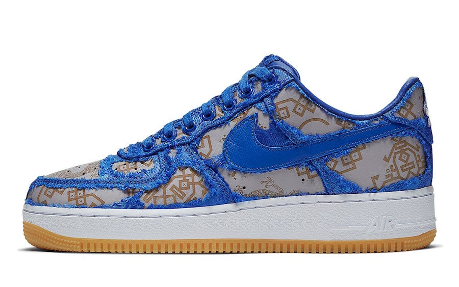 Nike Air Force 1 x Clot "Blue Silk"