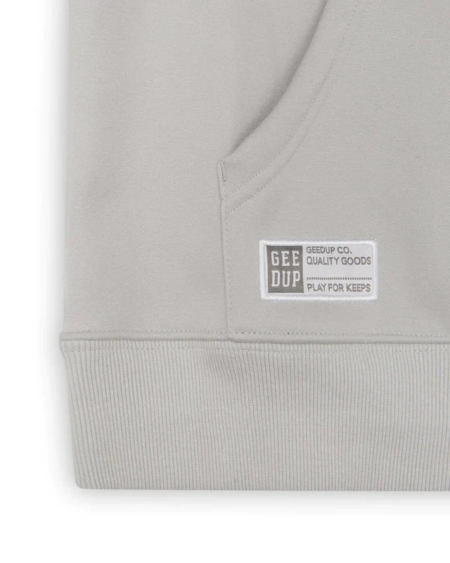 Geedup Handstyle Hoodie "Grey/White"