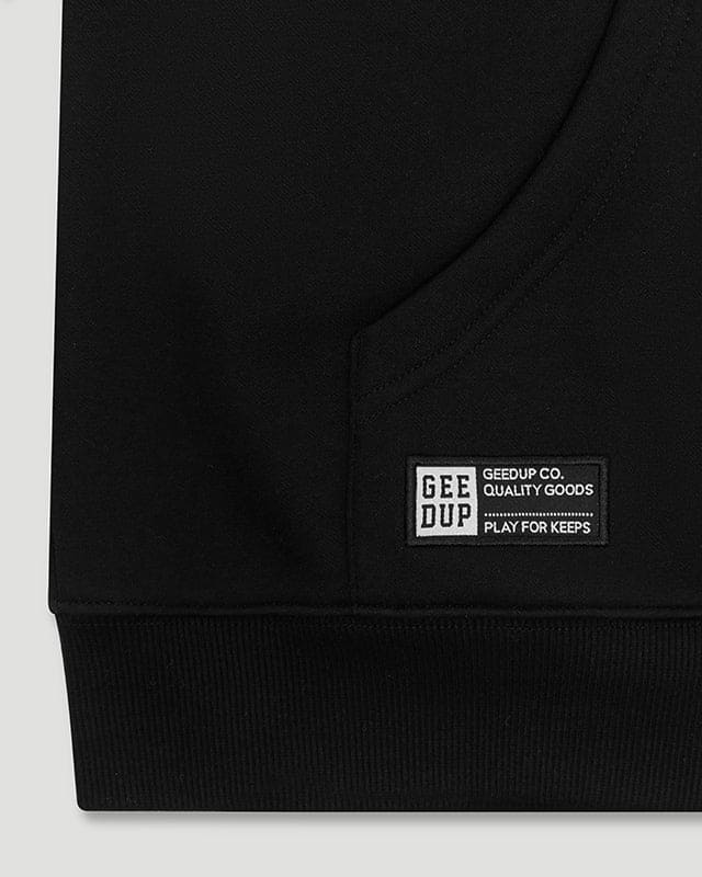 Geedup Team Logo Hoodie "Monotone Black" Del. 05/24