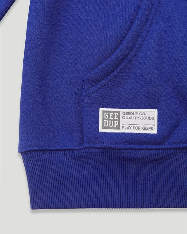 Geedup Team Hoodie Logo Royal Blue/Black - Winter 2/23